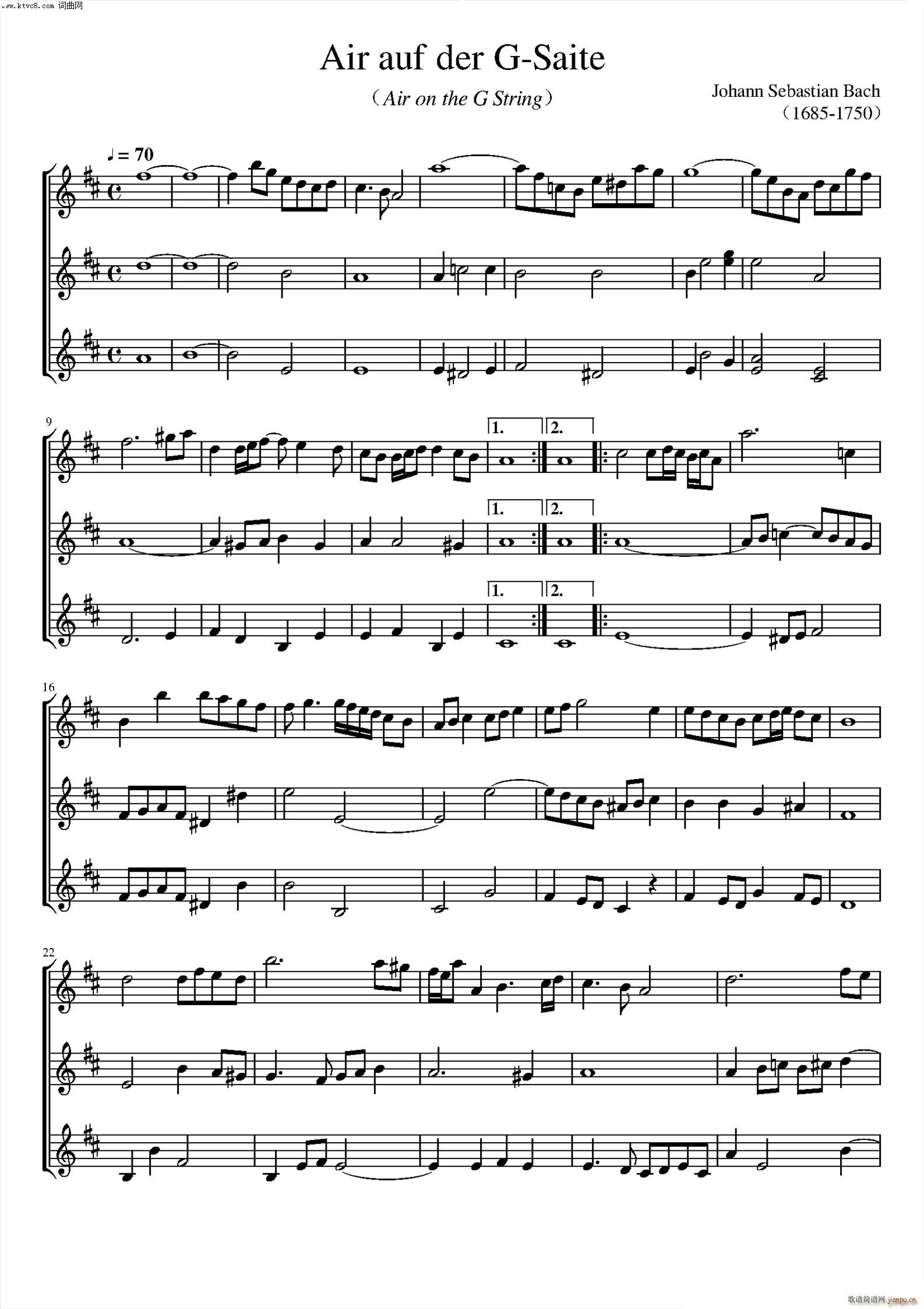 air auf der g saite air on the g string(ʮּ)1