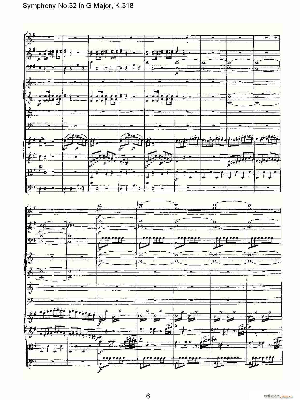 Symphony No.32 in G Major, K.318(ʮּ)6
