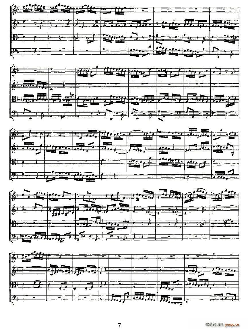 Quartet No 8 in F Major K 168 Fڰ()7