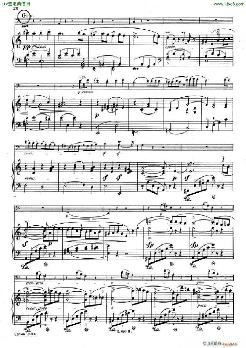 Hummel Sonata for cello and piano()24