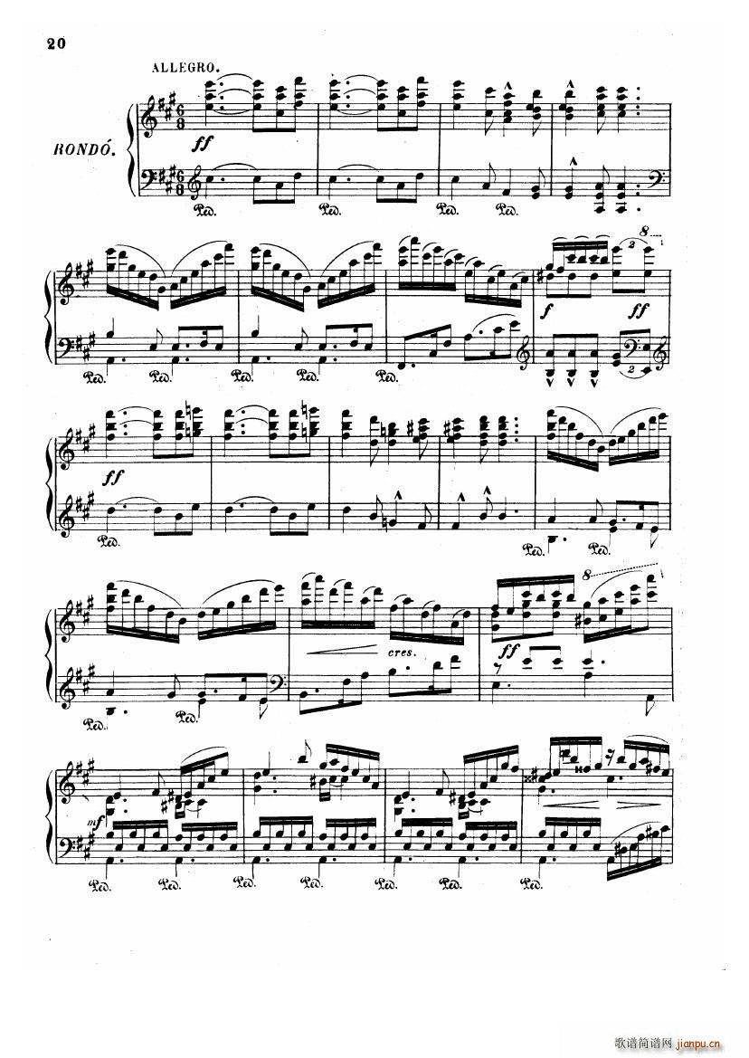 Albeniz op 72 Piano Sonata no 4()20