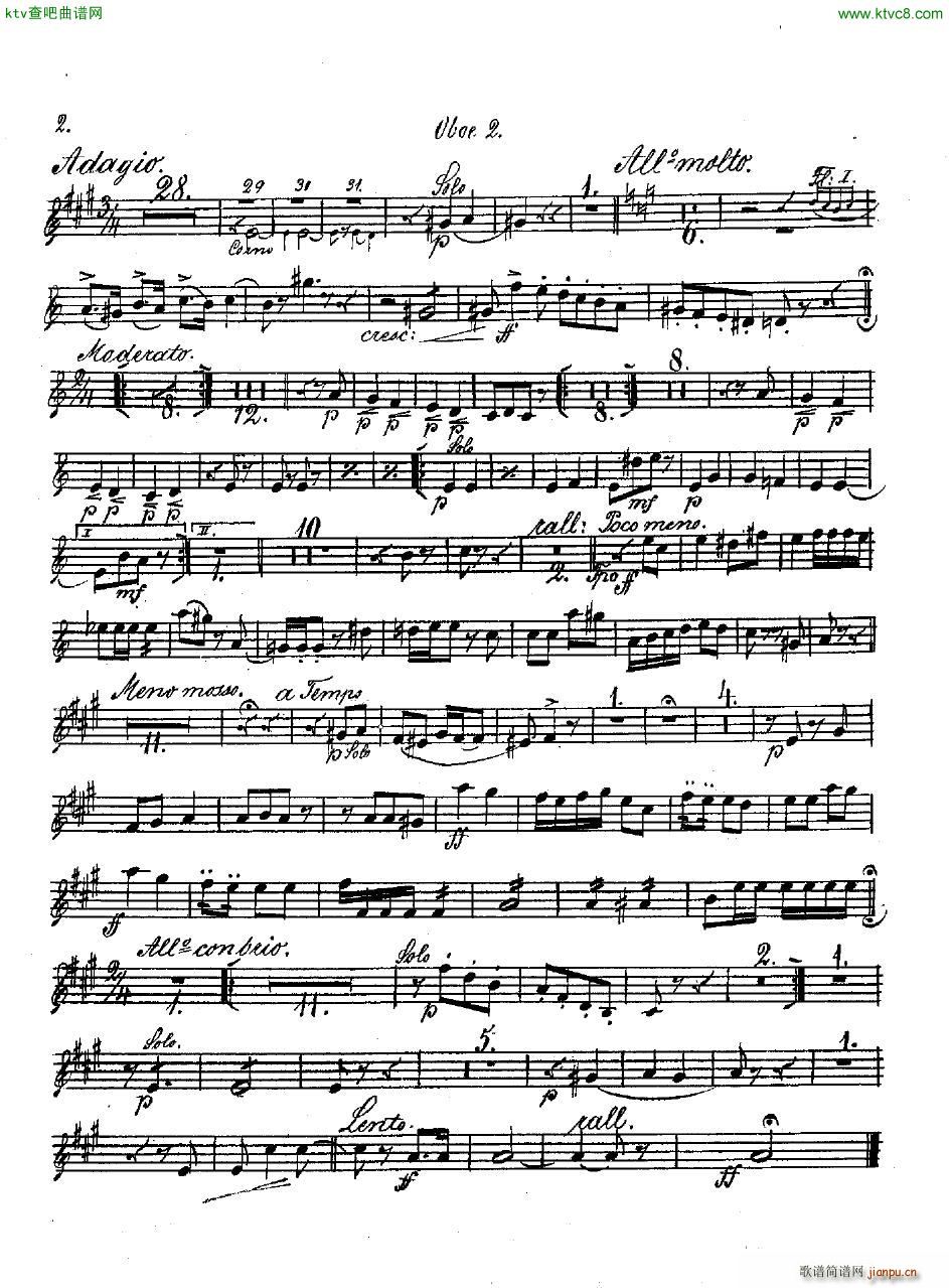 Andersen op 2 Ungarische Fantasie orch parts()29