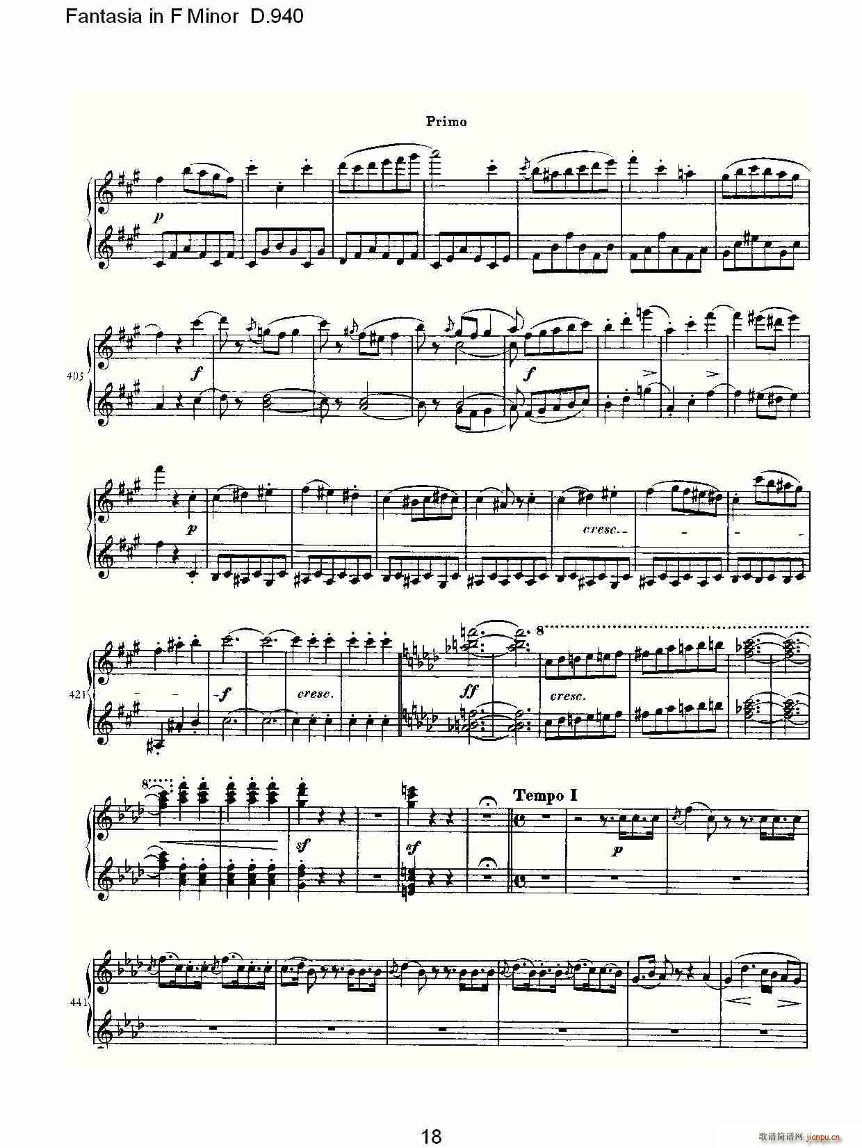Fantasia in F Minor D.940(ʮּ)18