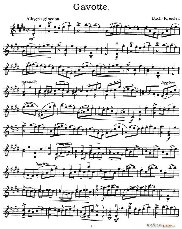 Gavotte.(ָ)1