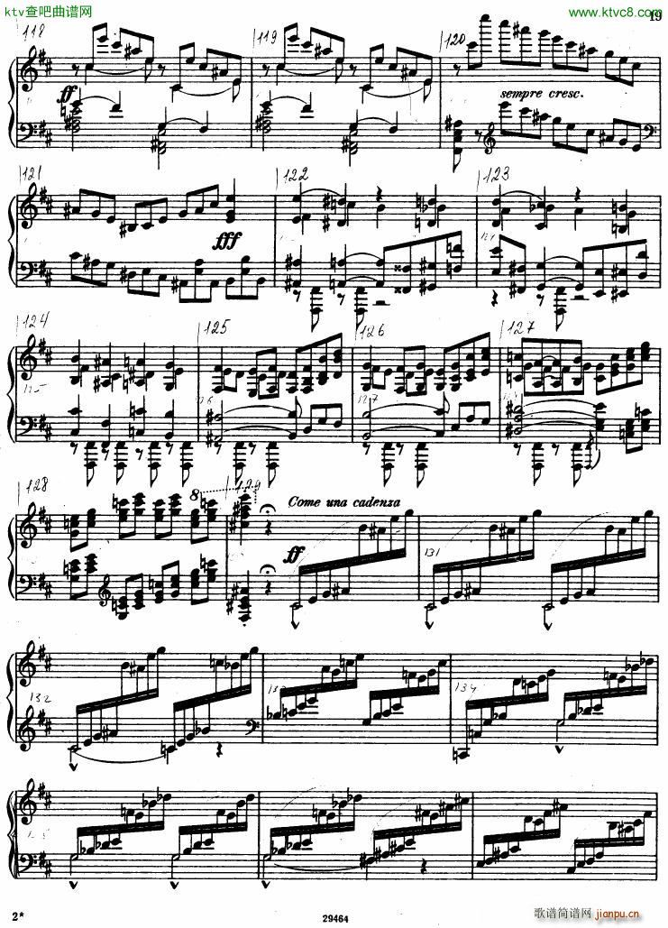 Franck prelude Choral Fugue()16