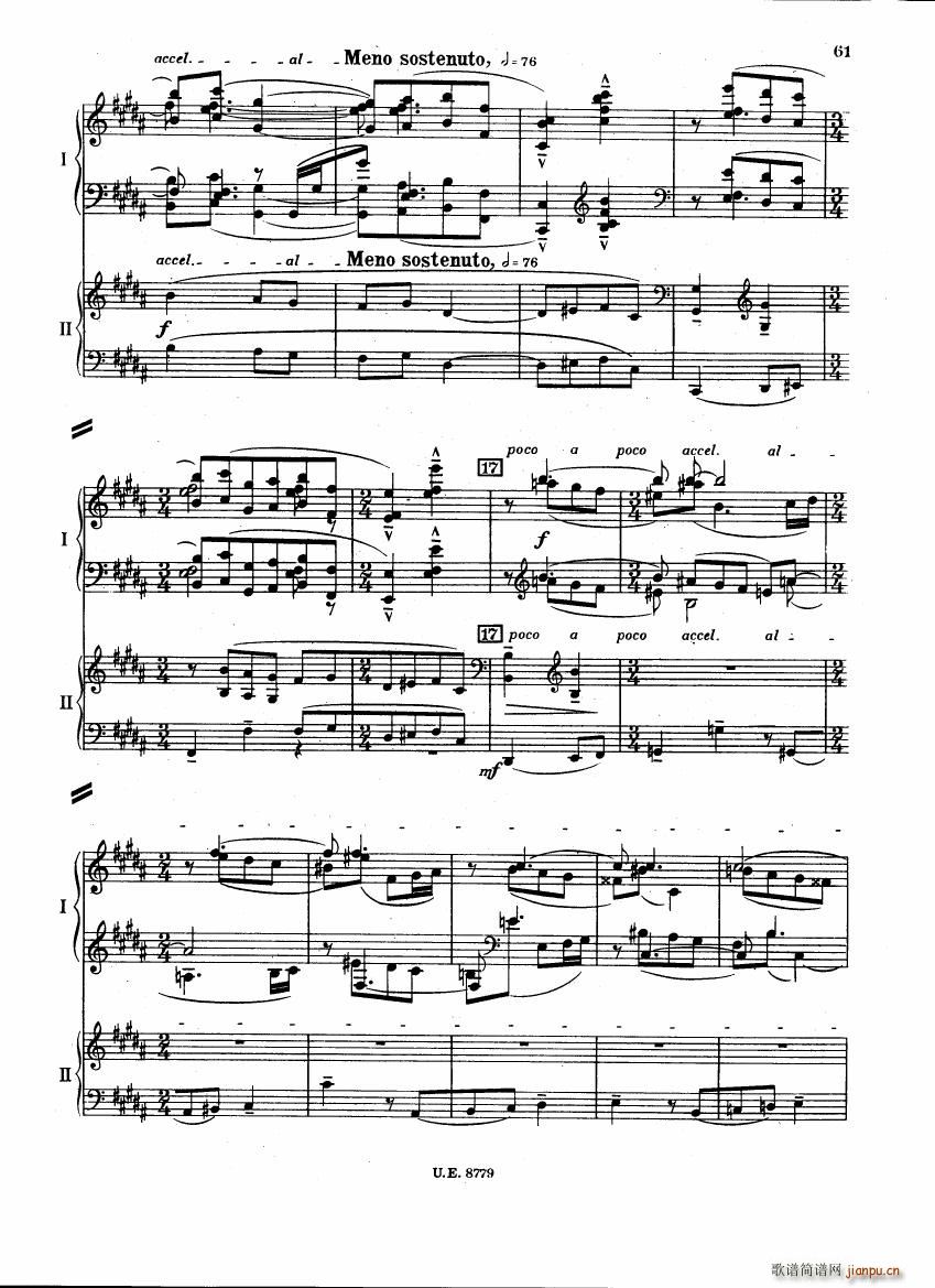 Bartok SZ 83 Piano Concerto 1 2p reduct ()18
