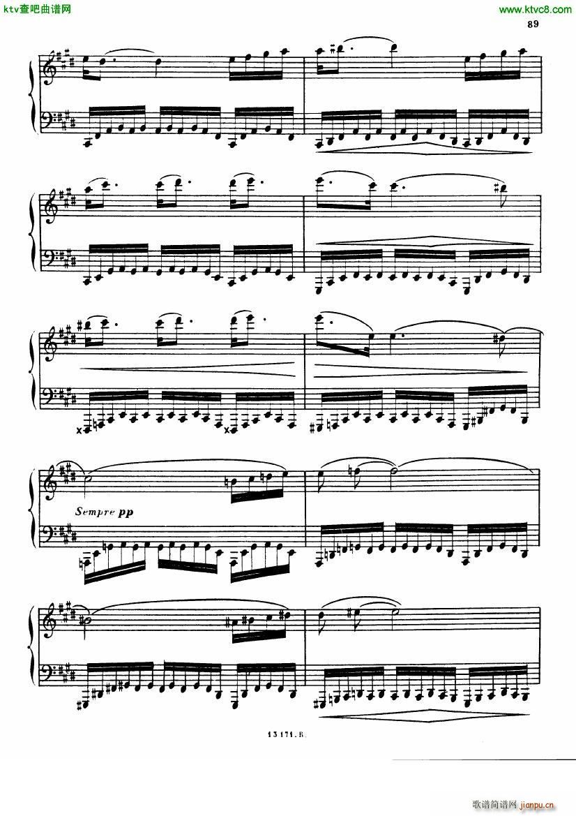 Alkan op 39 12 Etudes in Minor Keys no 9(钢琴谱)16