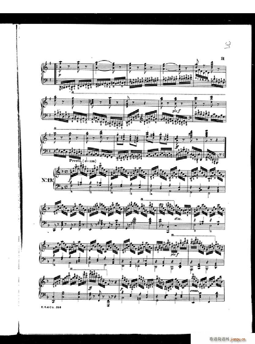 Czerny School of Velocity book 2 Op 299()10