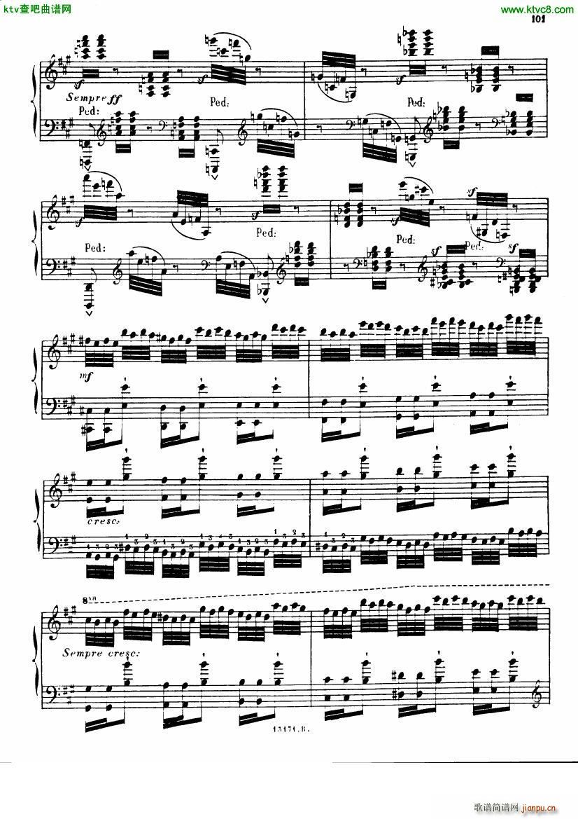 Alkan op 39 12 Etudes in Minor Keys no 10()10