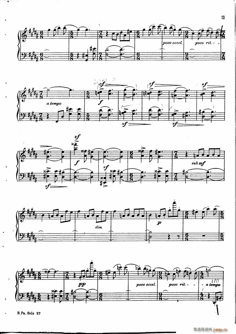 Copland Piano Sonata()14