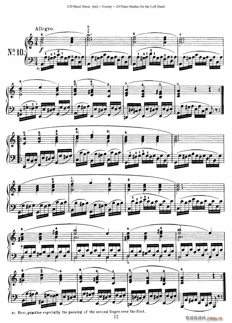 Left Hand Etudes()12