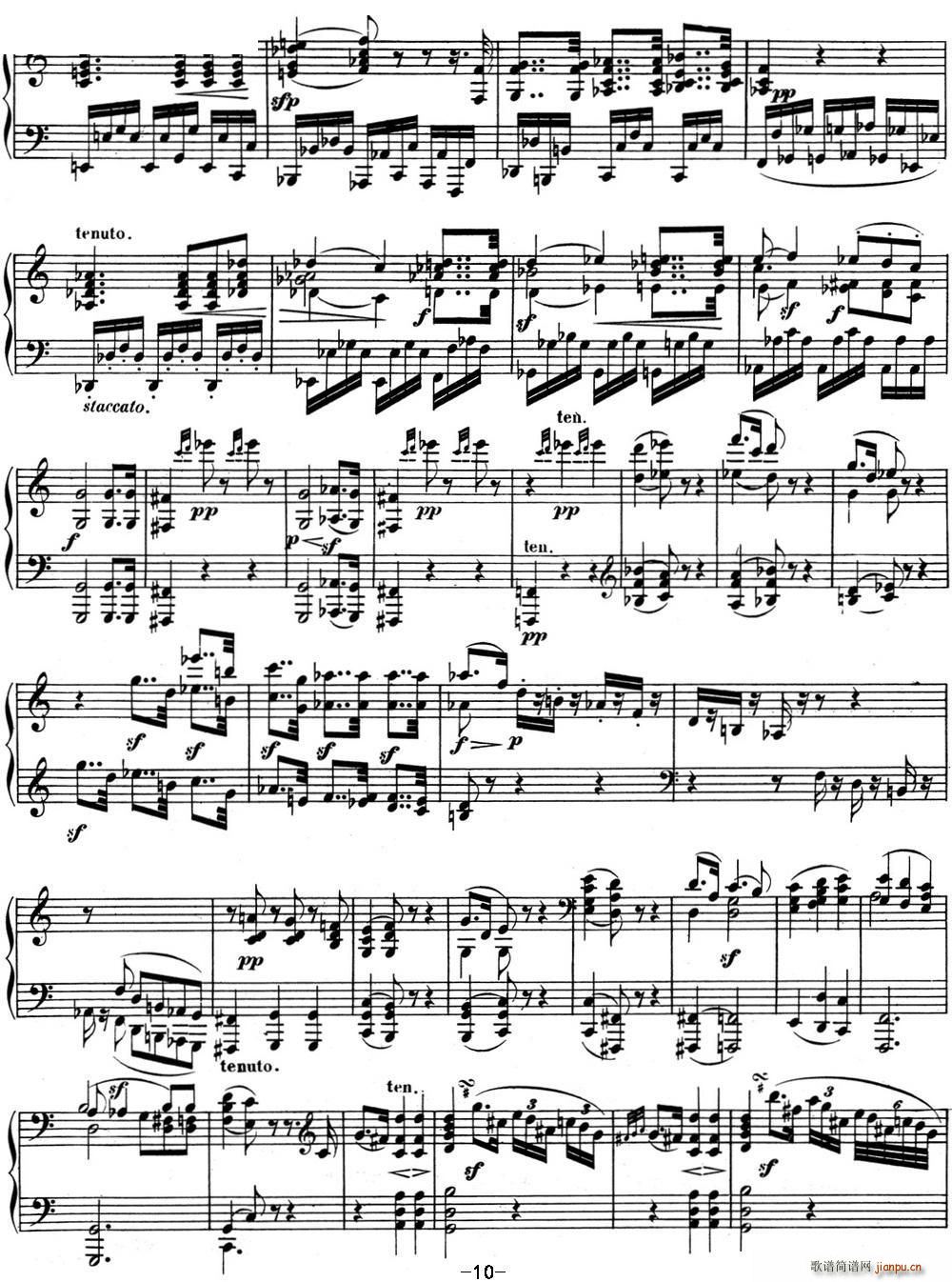 Ҹ04  E Op 7 E flat major()10