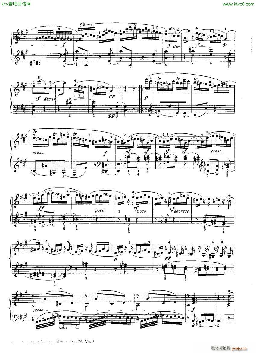 Clementi 25 5 Sonata Fsharp minor()5