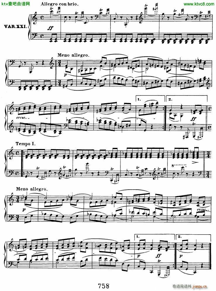 Beethoven op 120 Diabelli Variations()18