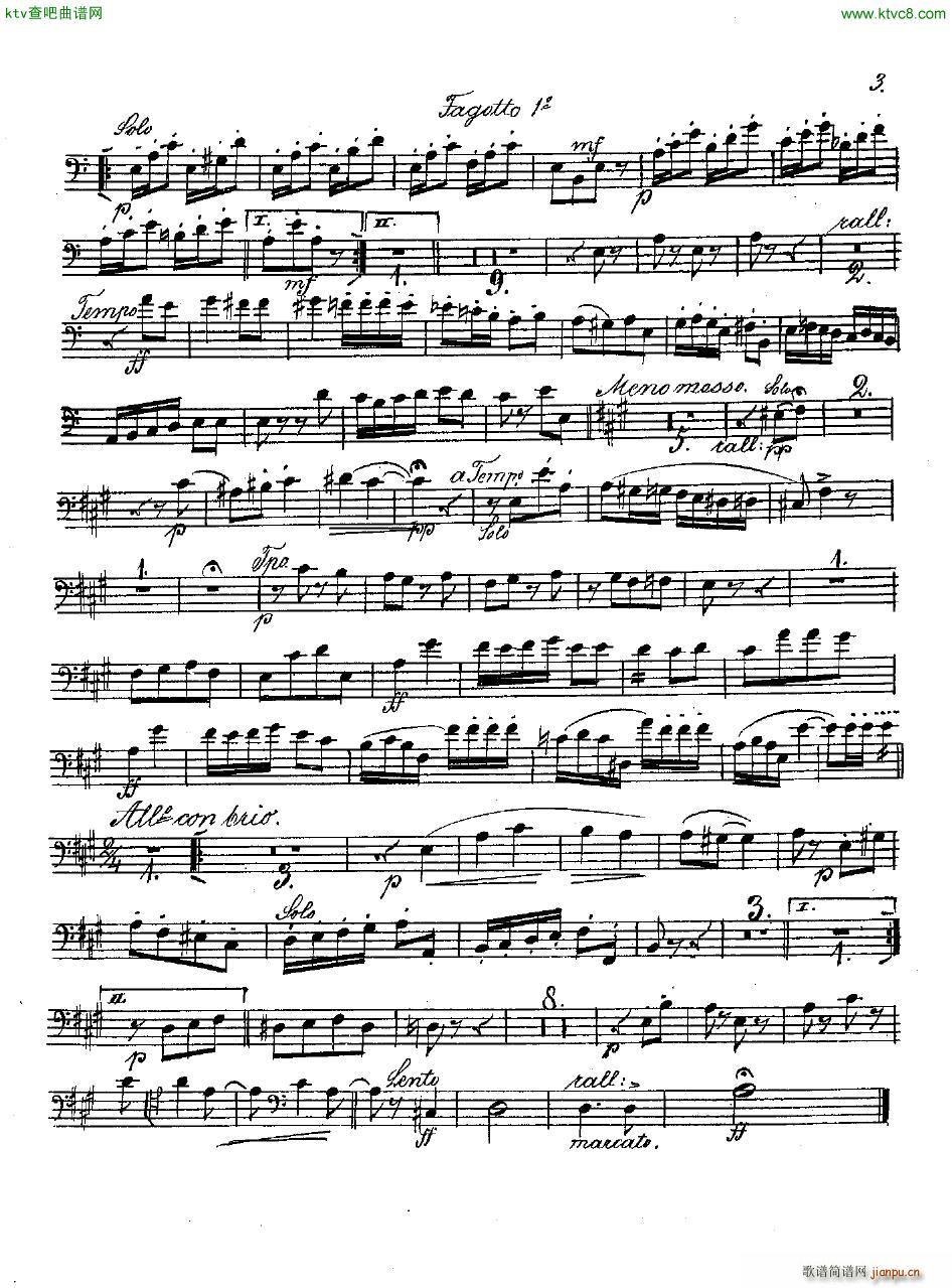 Andersen op 2 Ungarische Fantasie orch parts()38