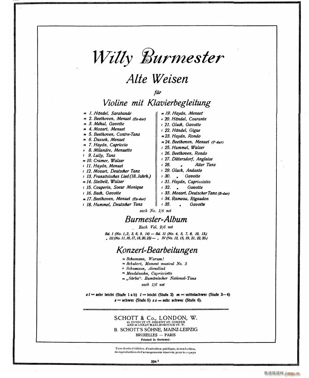 Bowen Barcarolle for violin and piano()13