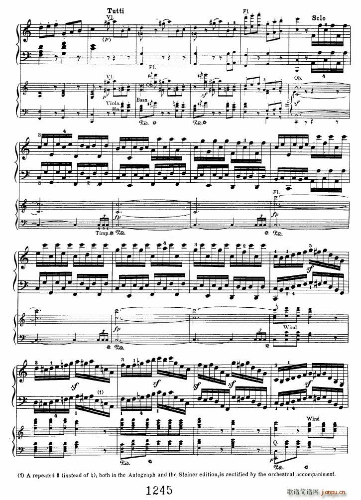 Beethoven op 37 Piano Concerto no 3 2pno red ()12