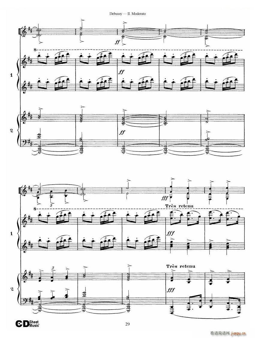 Debussy Printemps II Printemps II(ʮּ)29