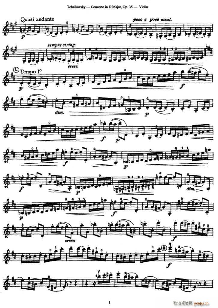 Concerto in D Major.Op.35(ʮּ)1