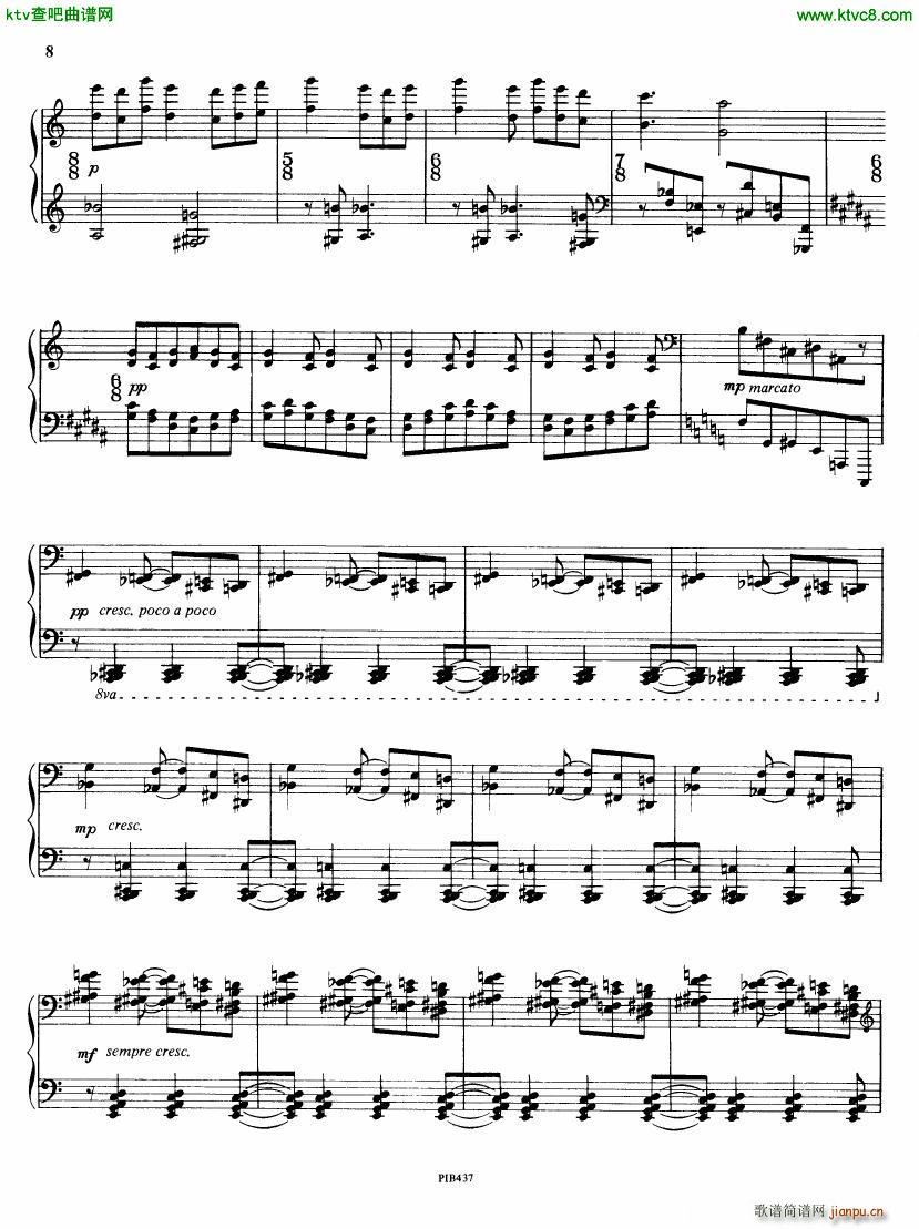Ginastera op 53 Sonata No 2()8