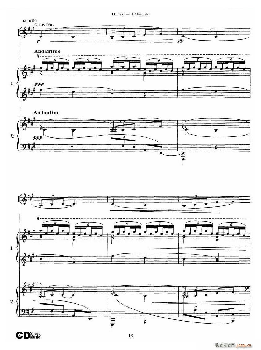 Debussy Printemps II Printemps II(ʮּ)18