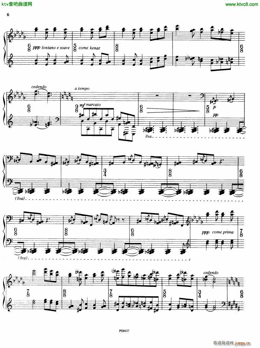 Ginastera op 53 Sonata No 2()6