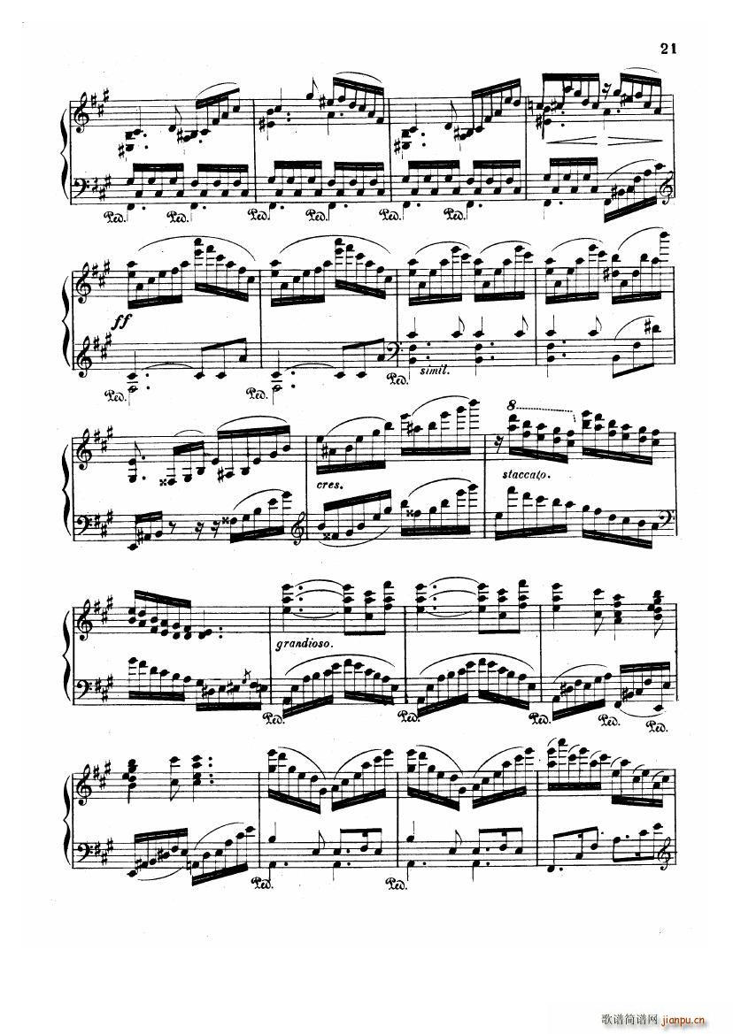 Albeniz op 72 Piano Sonata no 4()21