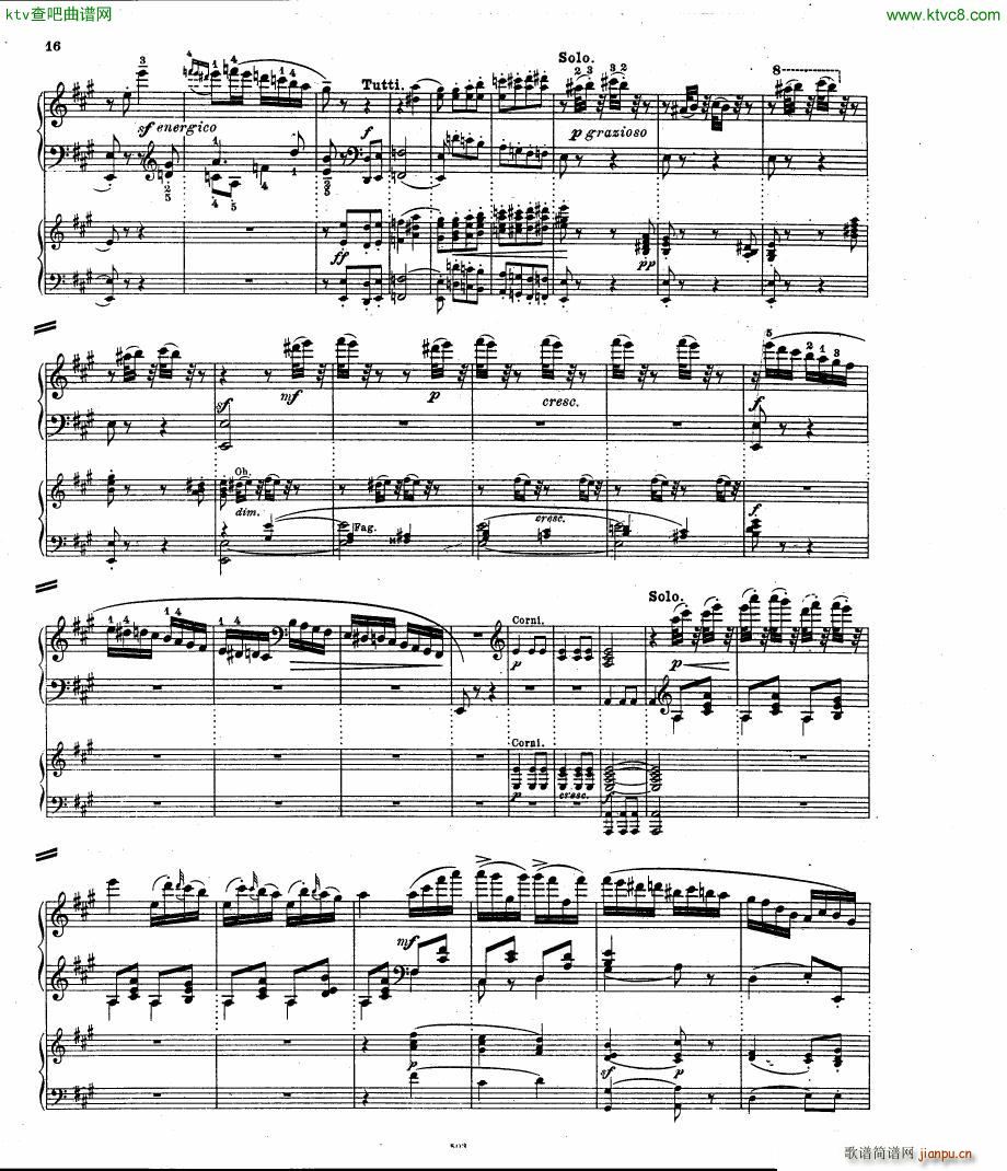 Hummel op 56 Rondo brillant pno orch()15