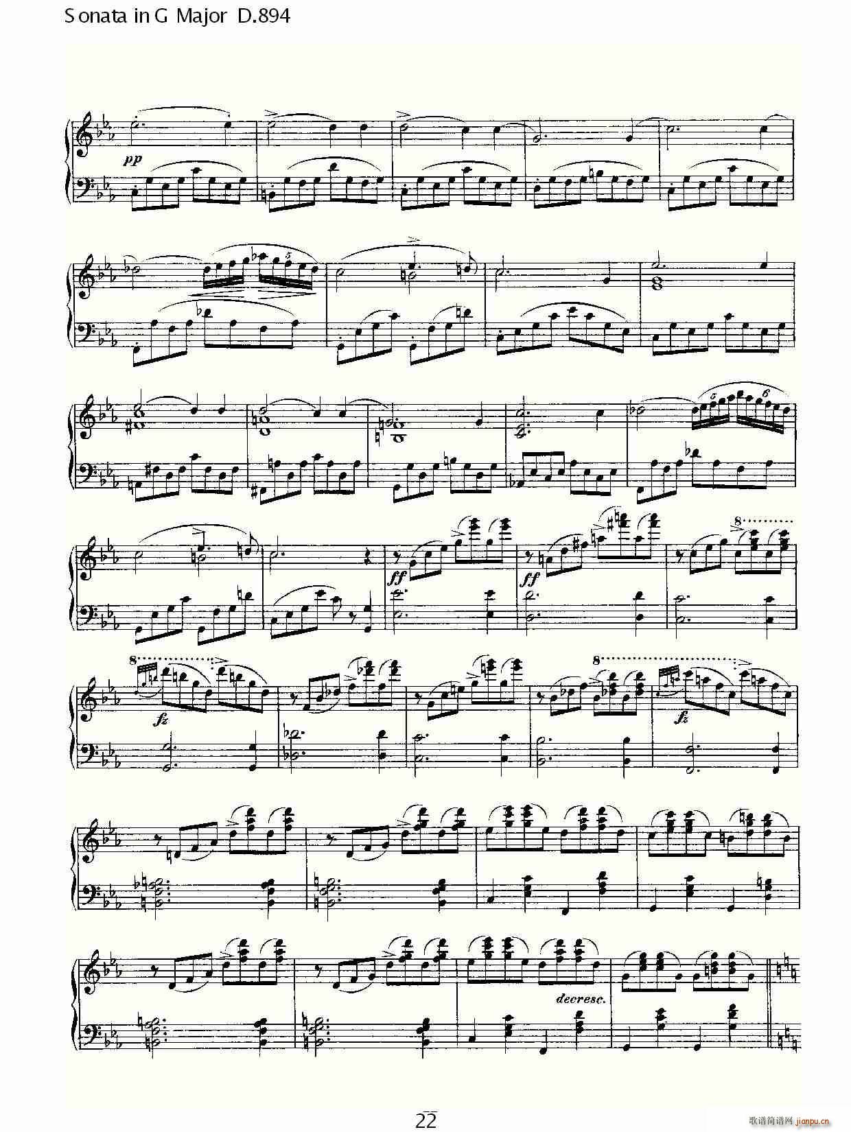 Sonata in G Major D.894(ʮּ)23