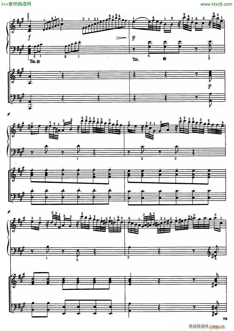 Haydn Piano Concerto in D Major 2pf()27