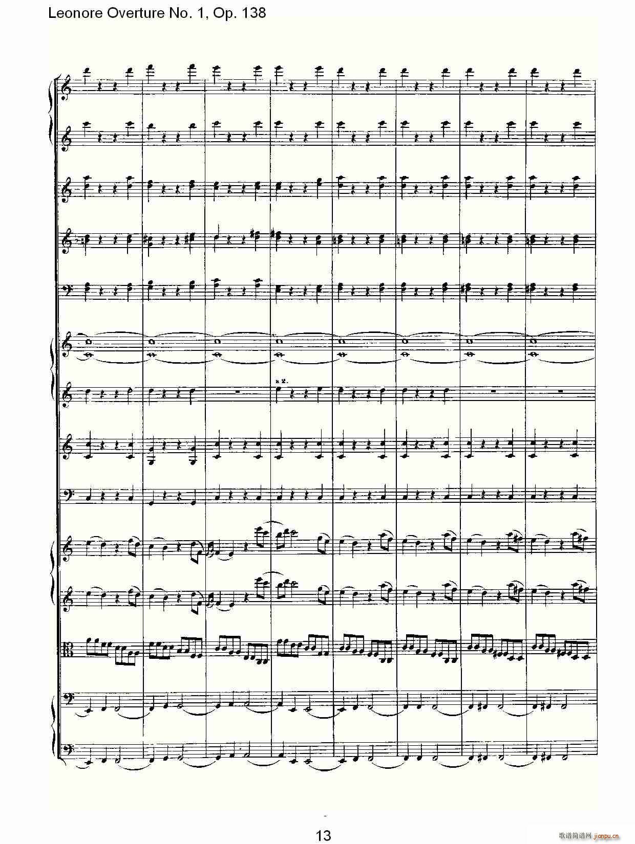 Leonore Overture No. 1, Op. 138(ʮּ)13