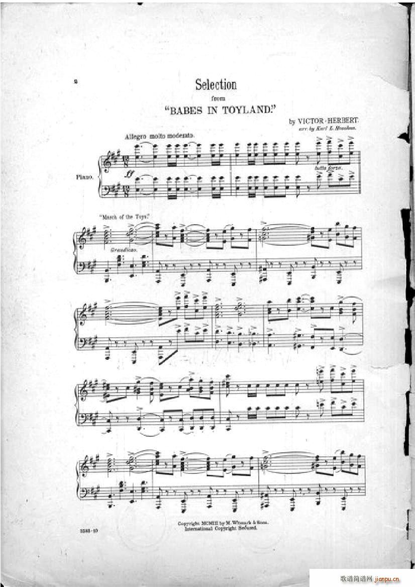 Victor Herbert Babes in Toyland 2 Waltzes()1