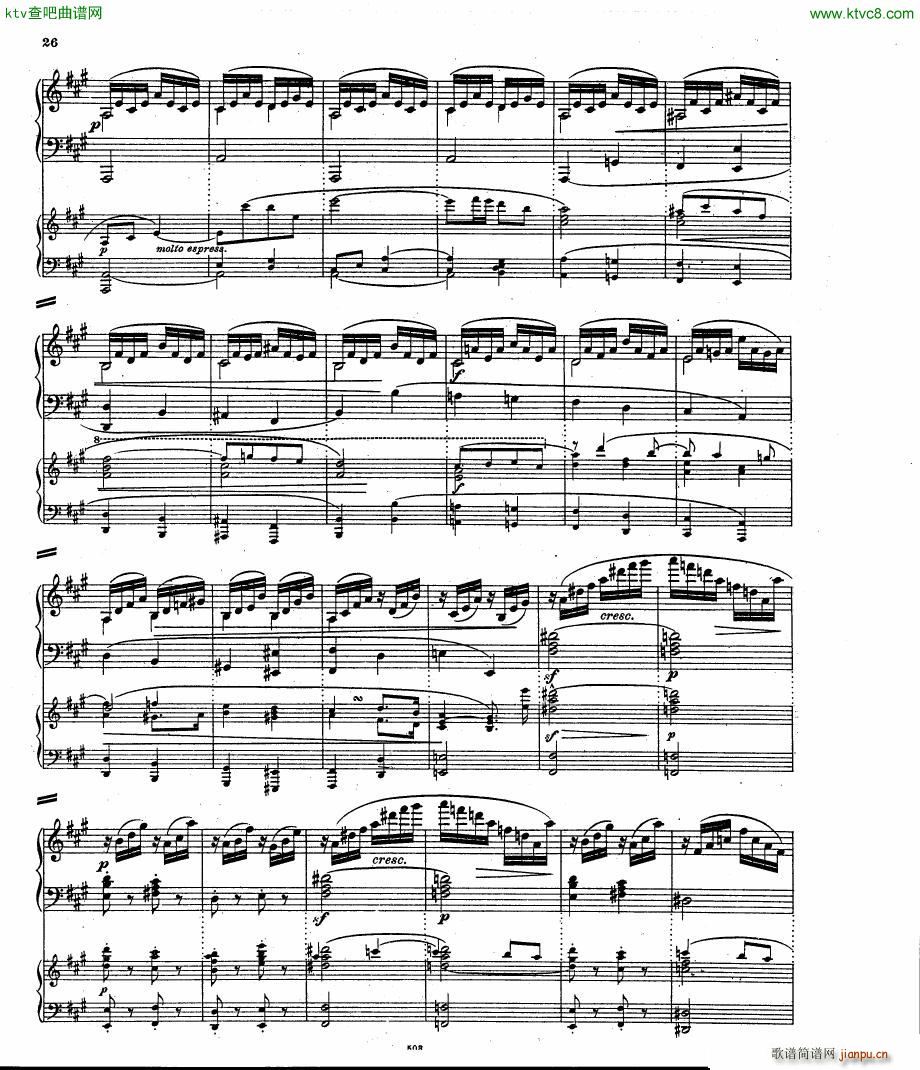 Hummel op 56 Rondo brillant pno orch()25