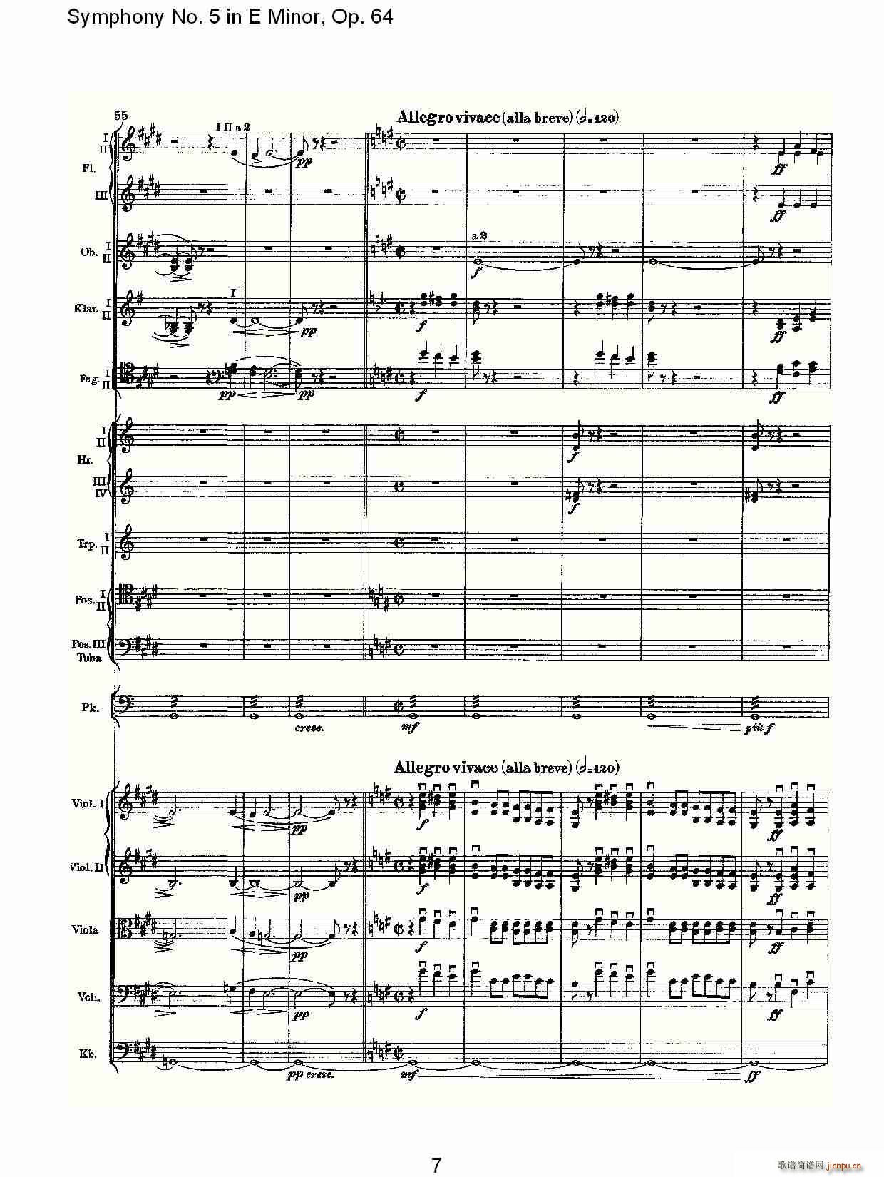 Symphony No. 5 in E Minor, Op.64(ʮּ)7