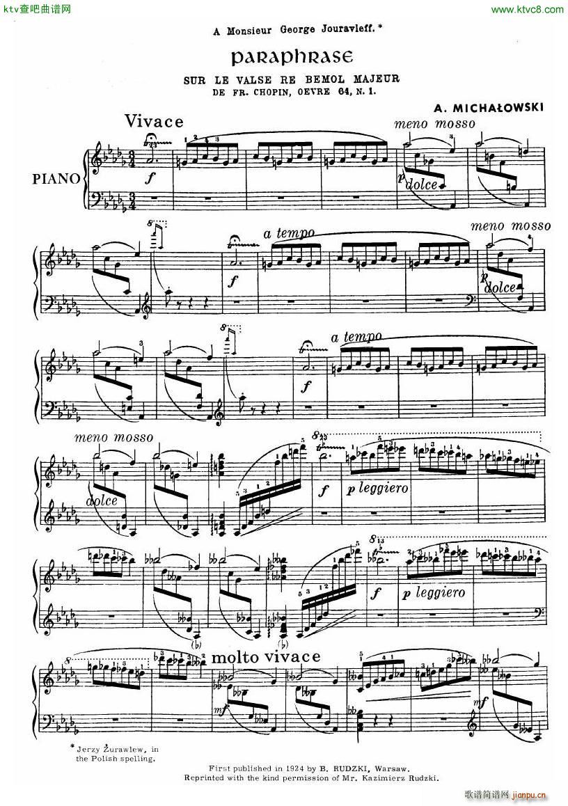 chopin minute waltz transcriptions collection ()3