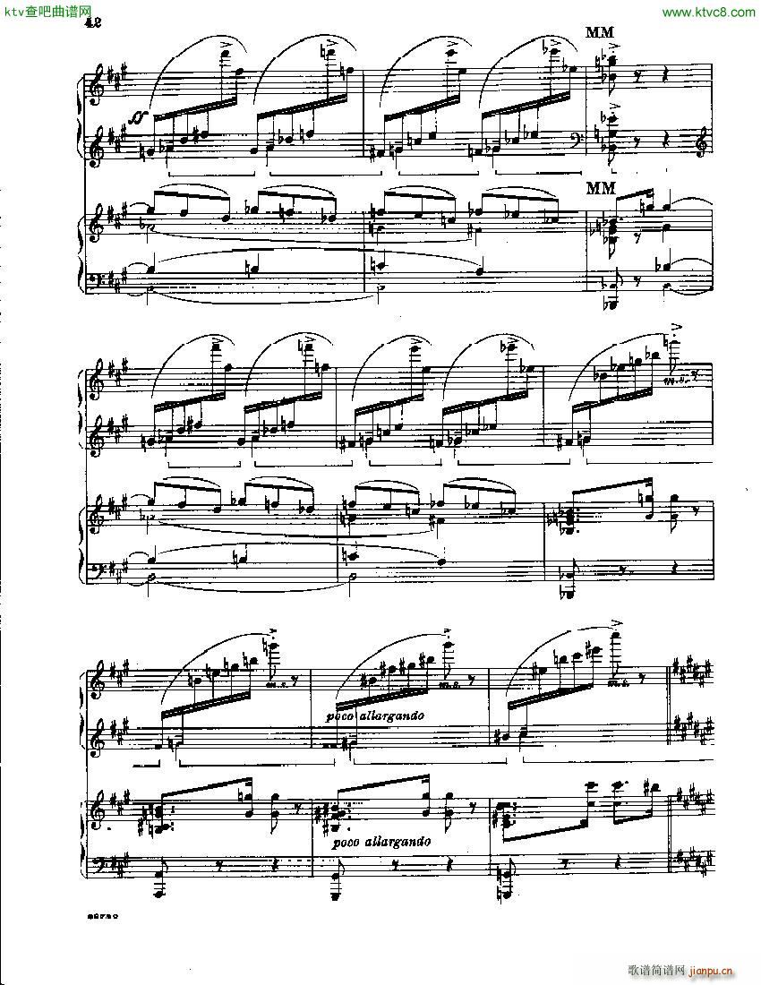 Franck Les Djinns 2 Piano Reduction()40