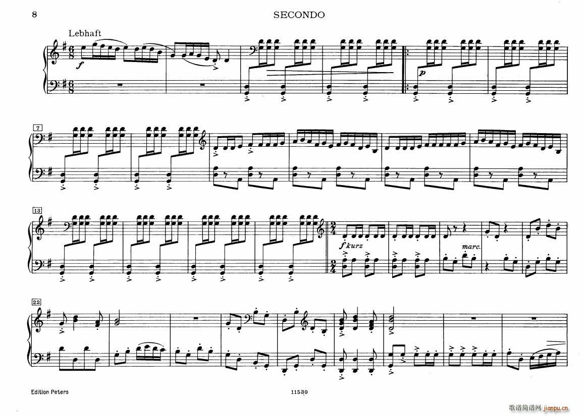 Bresgen Kuckucksuite for piano 4hands()5