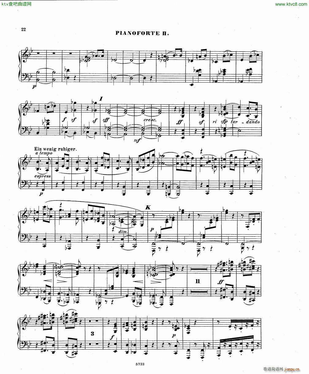 Fuchs Piano concerto Op 27 II()21