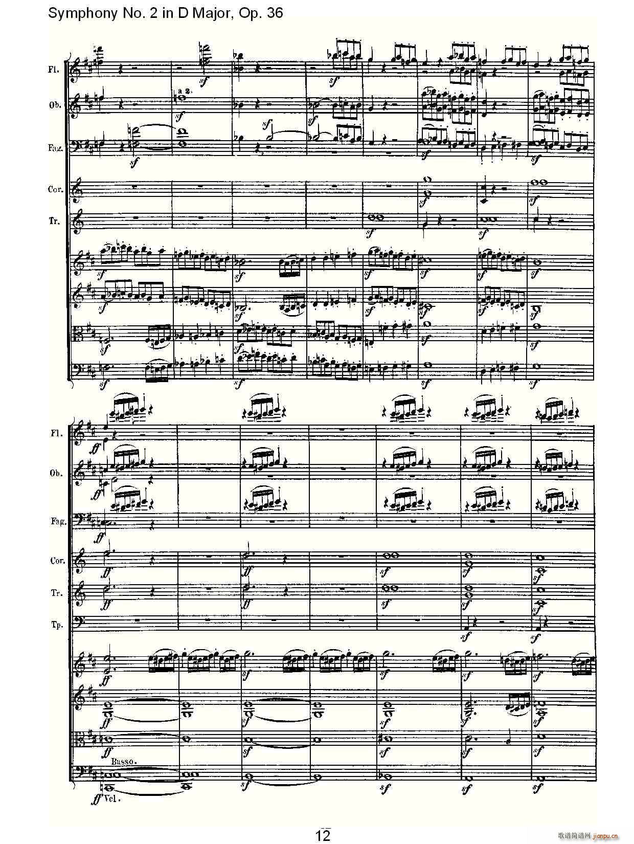 Symphony No. 2 in D Major, Op. 36(ʮּ)12