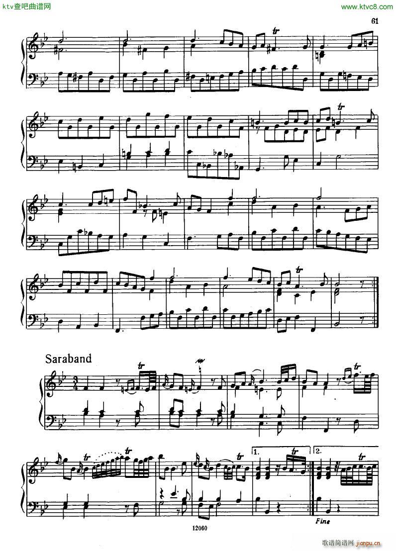 H ndel 1 Suiten for Piano Book 1 ()21