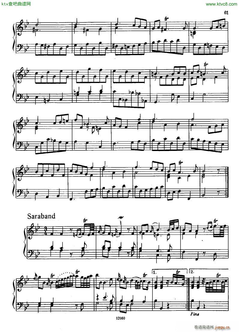 H ndel 1 Suiten for Piano Book 1 ()21