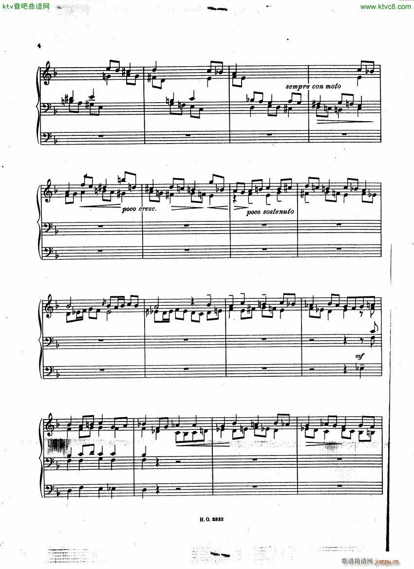 Bach JC Fugue F major on B A C H for organ()3