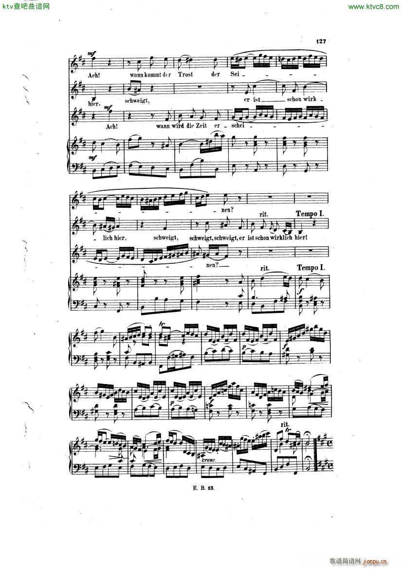 Bach JS BWV 248 Christmas Oratorio No 51 53()8