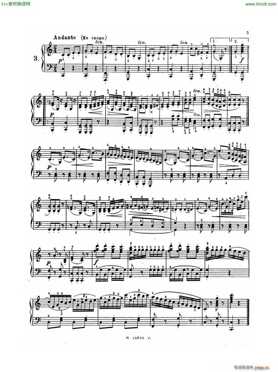 Haydn Twelve Easy Pieces For Piano()6