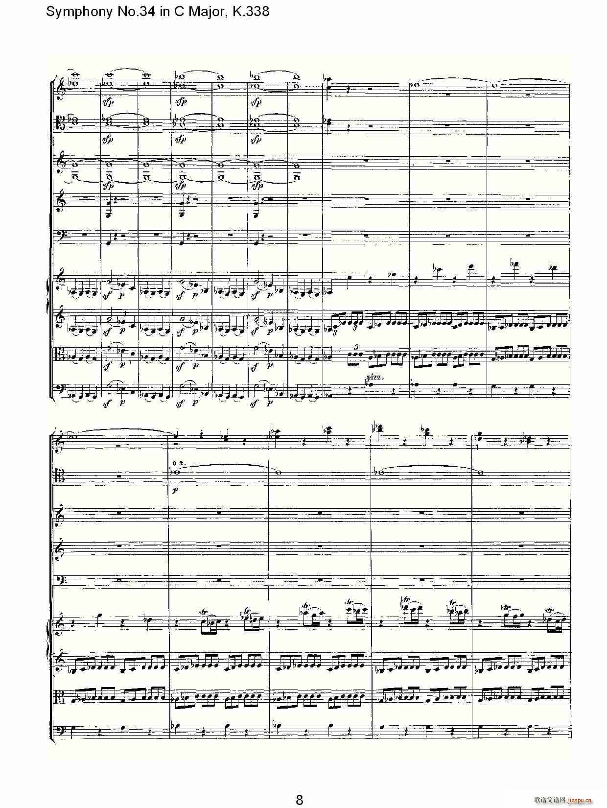 Symphony No.34 in C Major, K.338(ʮּ)8