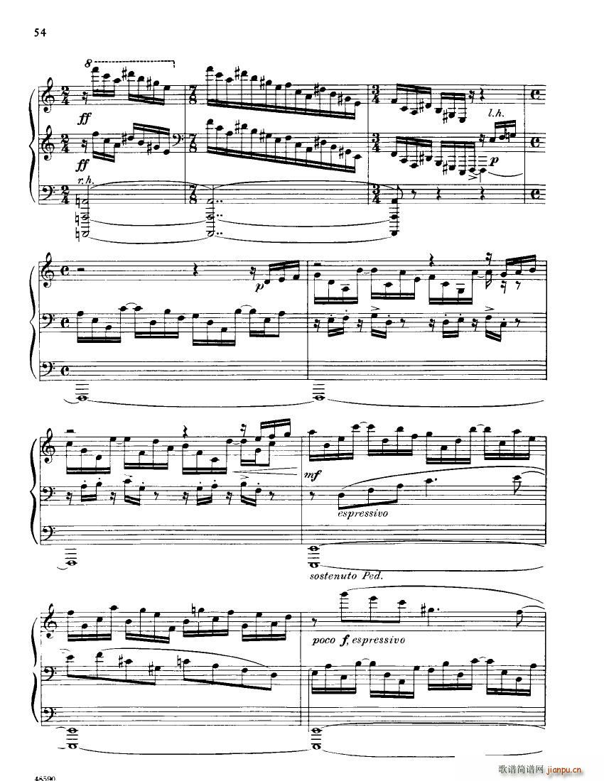 Barber op 26 Piano Sonata()32
