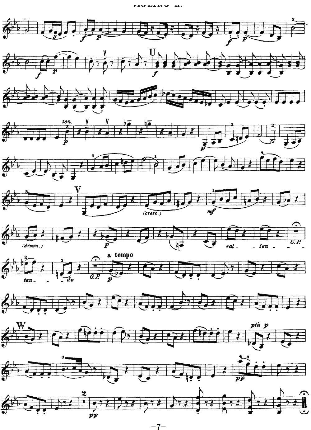 Mozart Quartet No 16 in Eb Major K 428 Violin 2(ʮּ)7