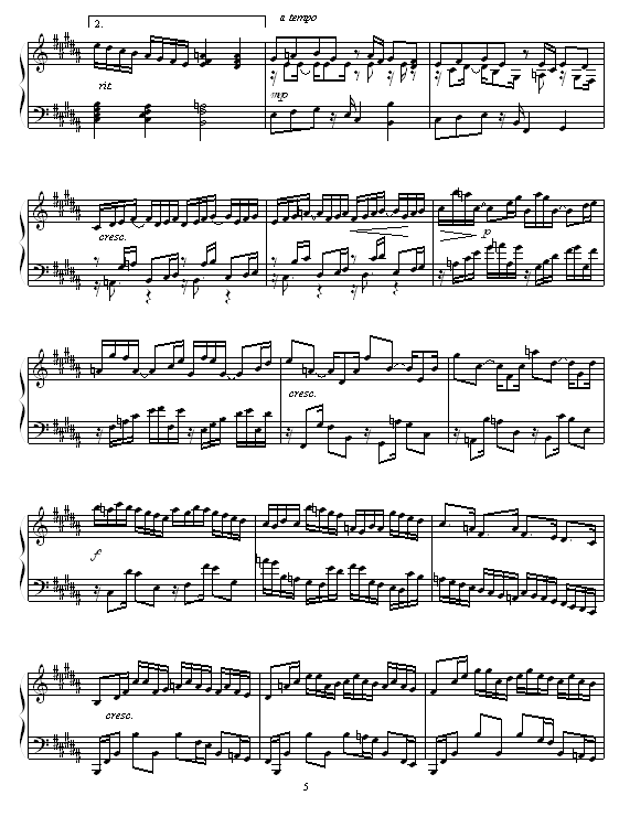 EtudeinBMajor()5