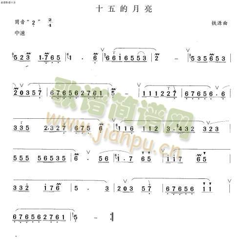十五的月亮