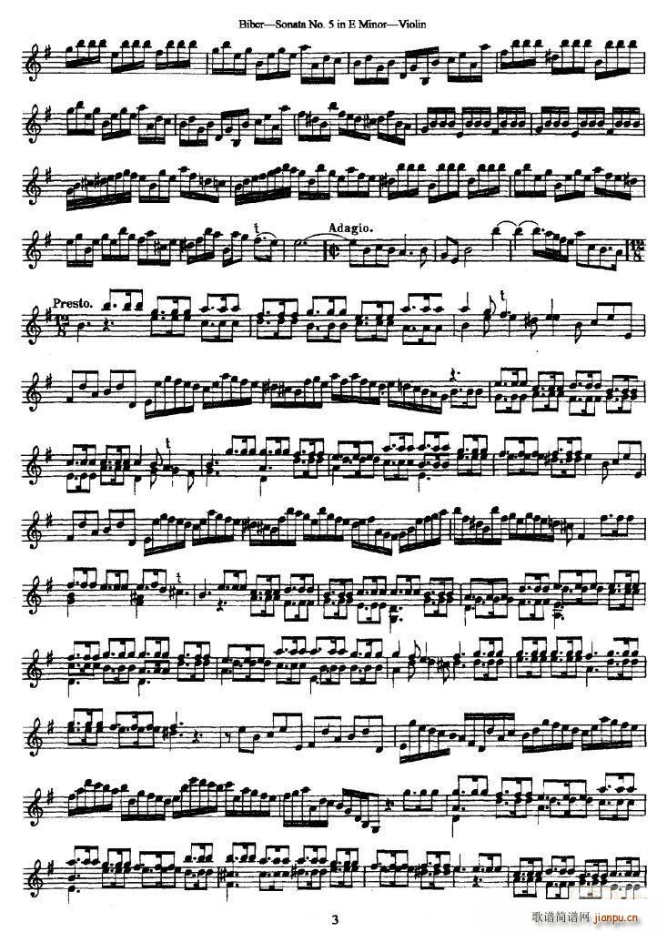 Sonata No.5 in E Minor(ʮּ)3